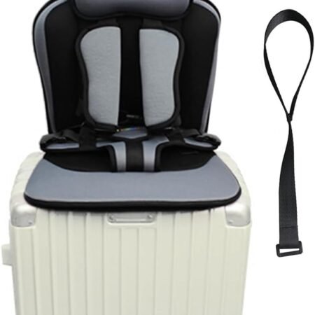 Toddler Travel Suitcase Seat with Safety Anti-Slip Rope,Ride on Suitcase for Kids,Ride Safer Travel Vest for Babies