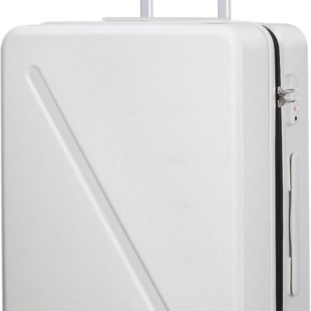 24-inch Hardside Checked Luggage with Wheels – TSA-Compliant, Ideal for Business Travel and Shopping