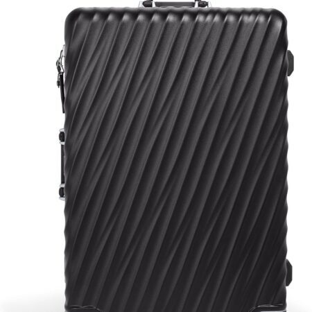 Extended Trip 4 Wheel Packing Case - Lightweight Suitcase - Hard Shell Luggage - 30.0" X 20.5" X 11.0" - Black Texture