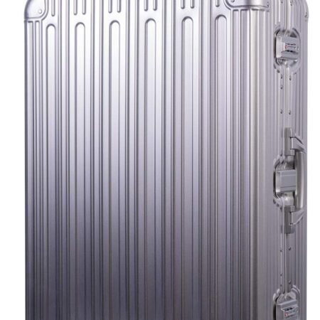 All Aluminum Luggage Zipperless Hard Shell Suitcase with  Spinner Wheels Lightweight Metal Alloy Suitcases