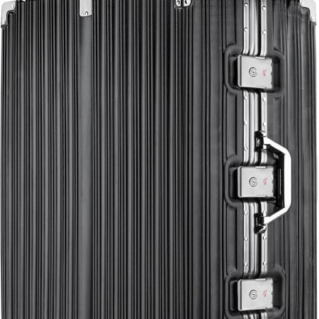 Zipperless Luggage | 28 Inch Checked suitcase | PC + Aluminum Frame | , Scratch-Proof Hardshell & Silent Wheels | Lightweight Carry-On for Business Travel
