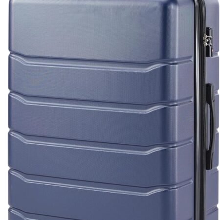 24 Inch Hardside Carry On Luggage, Suitcase with Double Spinner Wheels & , Hard Shell, Expandable Rolling Lightweight