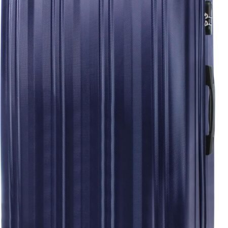 Hardside Lightweight Expandable Spinner Suitcase Luggage, Navy, 29-inch