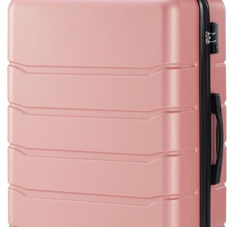 28 Inch Hardside Carry On Luggage, Suitcase with Double Spinner Wheels & , Hard Shell, Expandable Rolling Lightweight